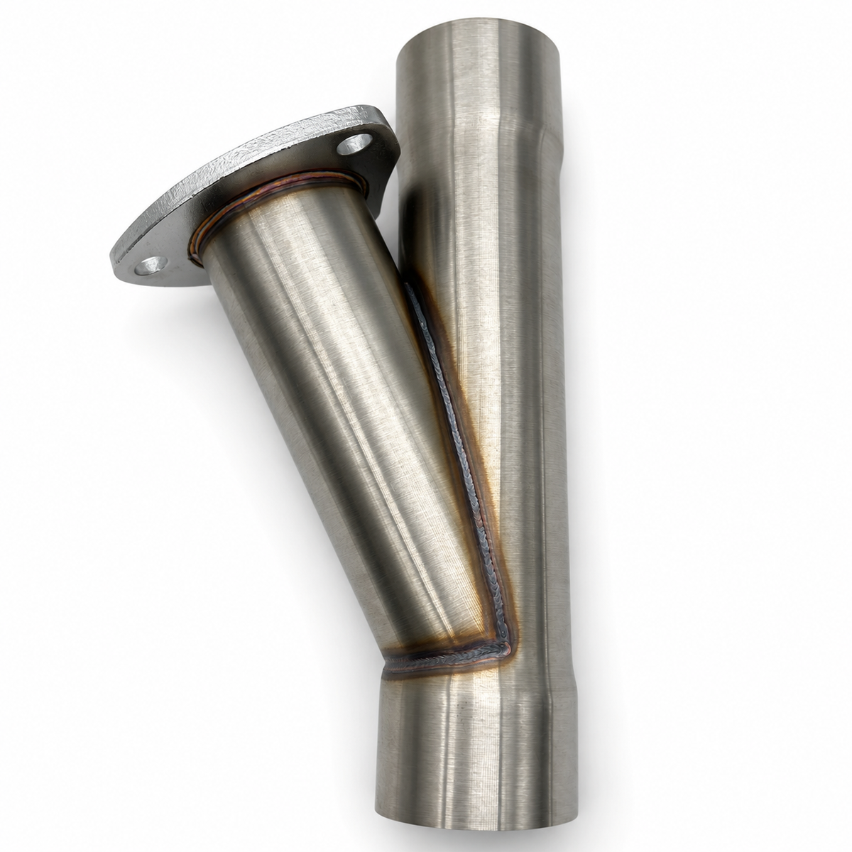 3.00" Y-Pipe ONLY - Stainless Steel-Slip Fit - 302530-Y
