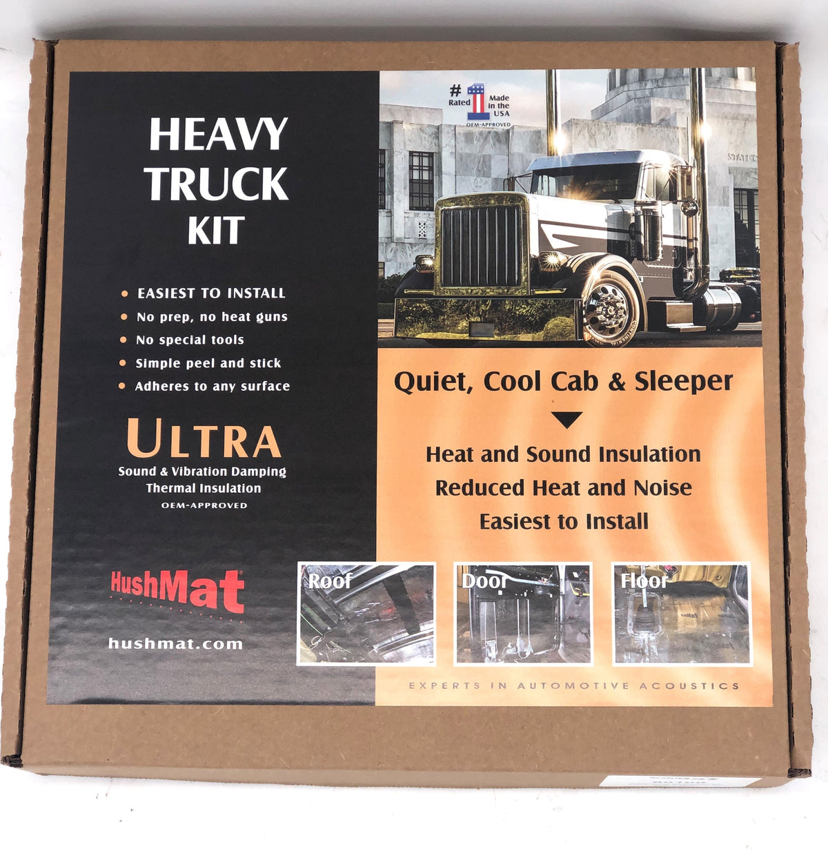 Universal Truck Insulation Kit Floor only. Total 25 sqft.