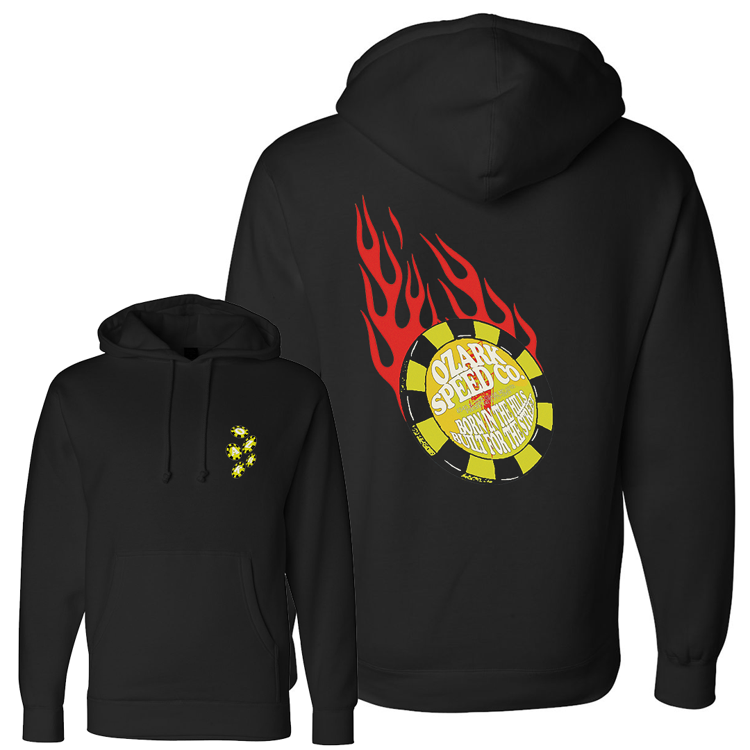Flaming Chip Hoodie