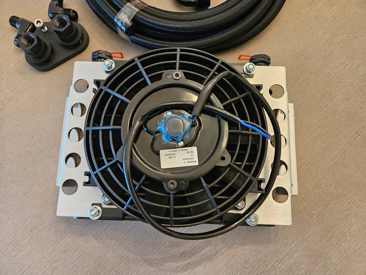 Transmission Cooler w/Fan For 6r80/10r80