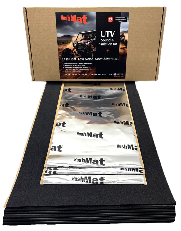 HushMat UTV Standard Cab Sound Deadening & Thermal Insulation Kit