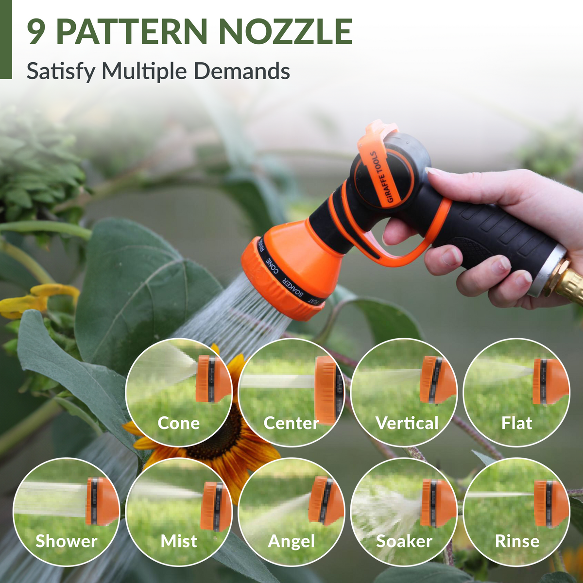 Retractable Garden Hose Reel 65ft-155ft