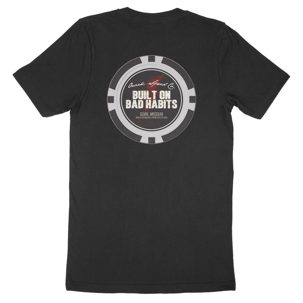 Built on Bad habits Poker Chip