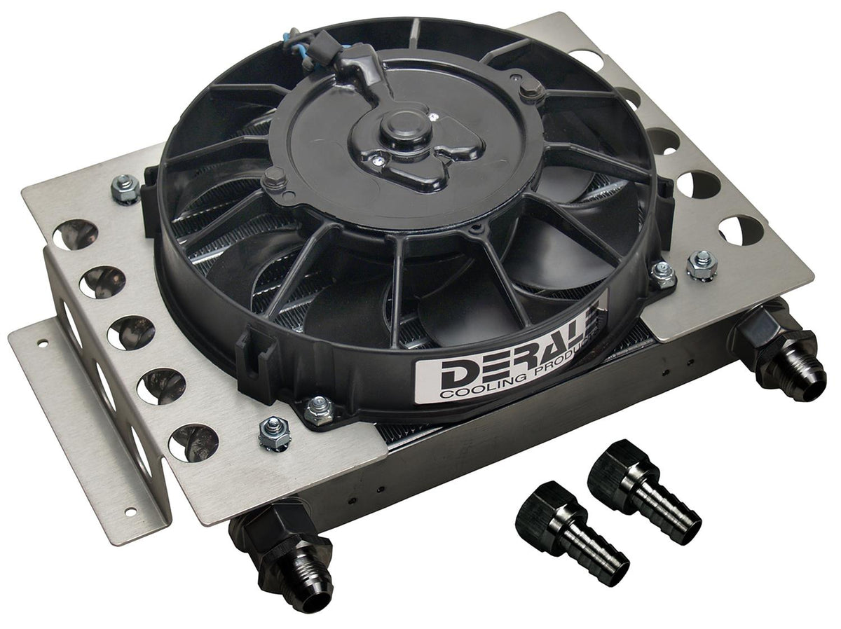 6r80/10r80 Transmission Cooler Kit with Single Fanned Cooler- COMPLETE KIT