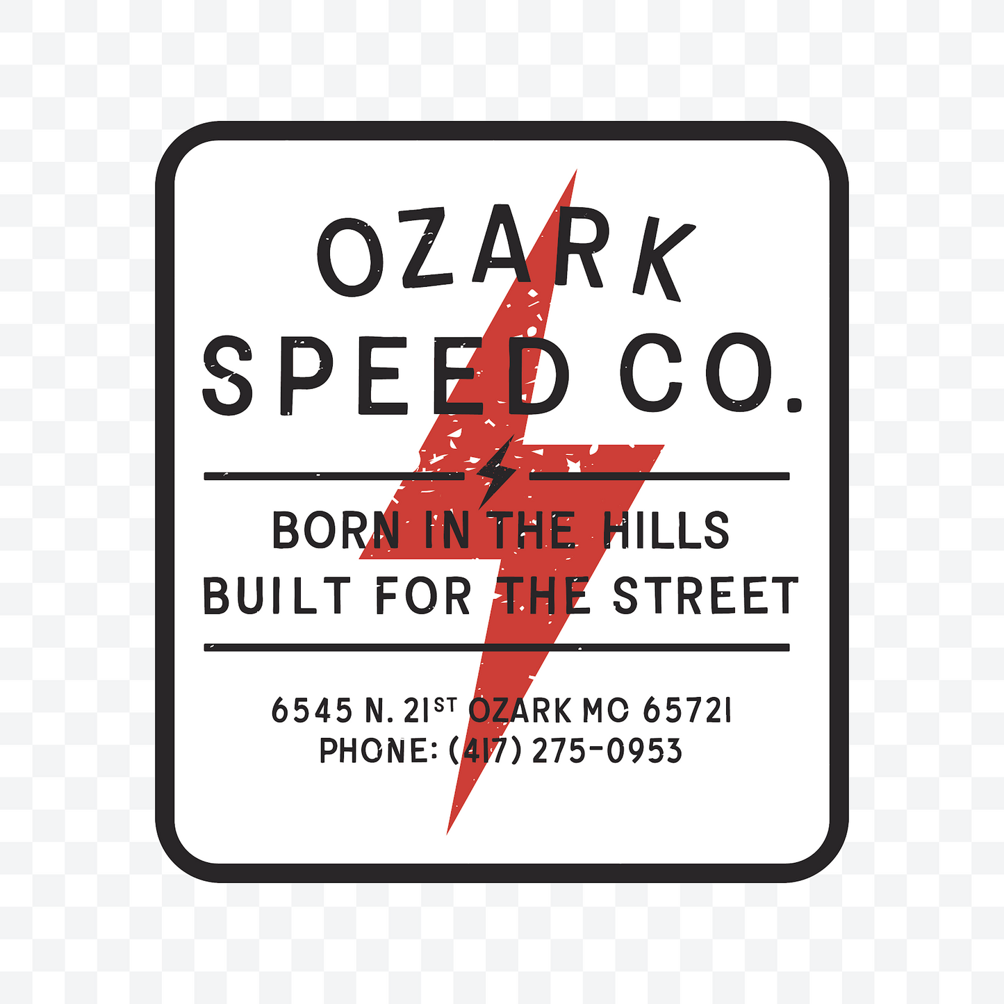 Ozark Speed Co Premium Sticker Pack
