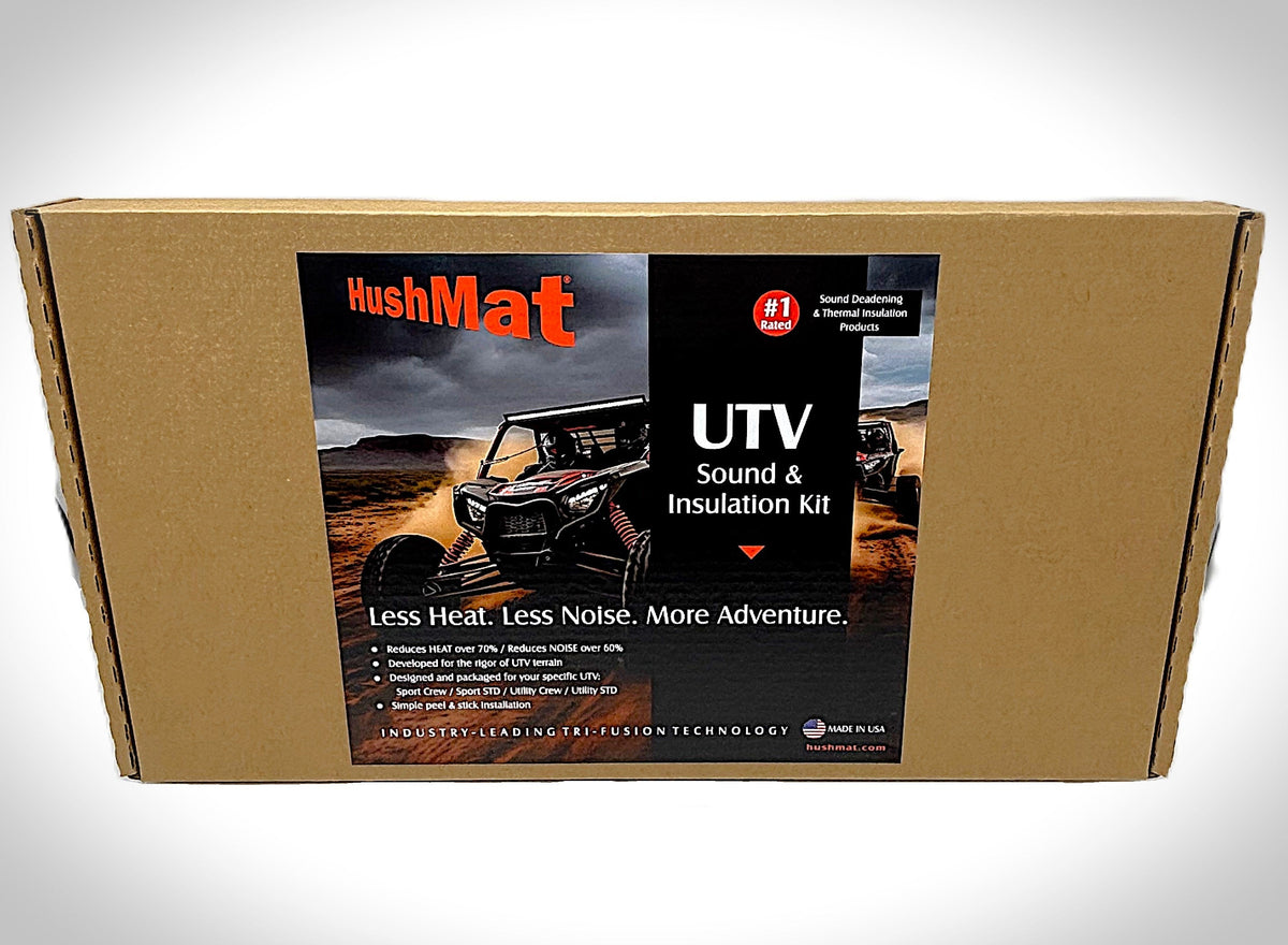 HushMat UTV Crew Sport Sound Deadening & Thermal Insulation Kit