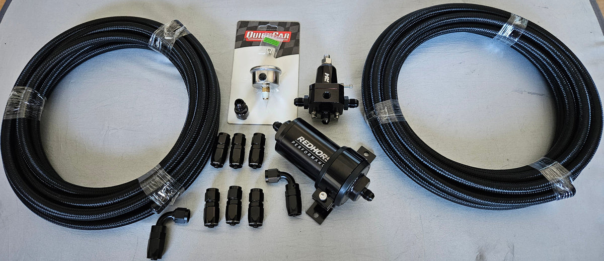 COMPLETE RETURN STYLE FUEL SYSTEM KIT- Universal 6AN